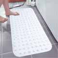 Non-Slip PVC Bath Mat – Extra Large Pebble Design, Sky Blue