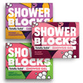 Shower Blocks Mixed 3 Pack | Vegan Plastic-Free Solid Shower Gel