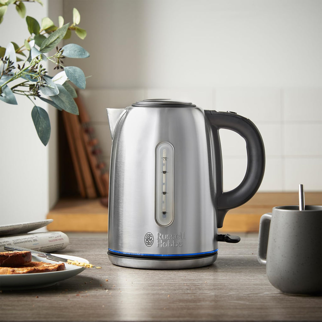 Russell Hobbs Electric Kettle – 1.7L Quiet Boil & Digital Control