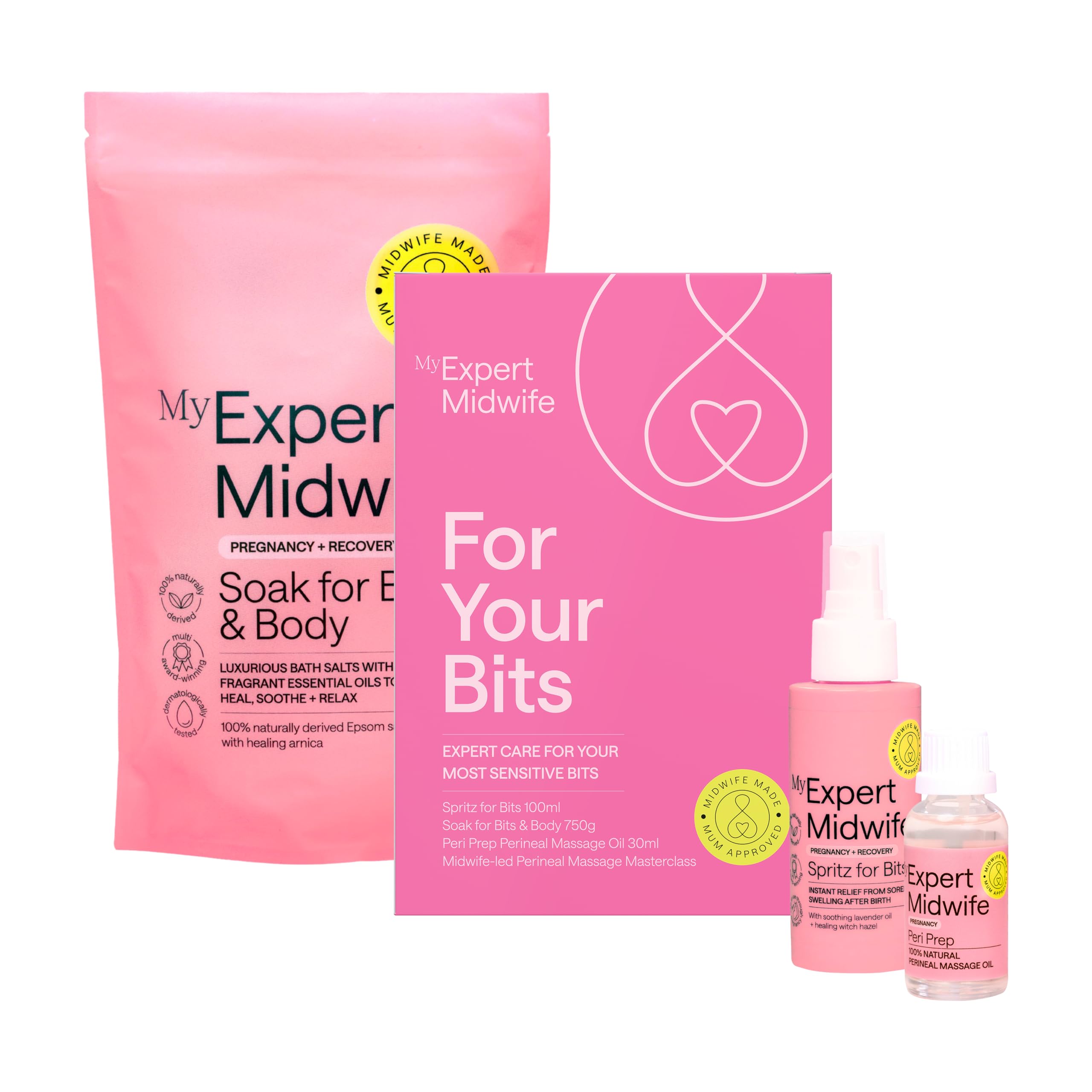 My Expert Midwife For Your Bits Gift Set | Postpartum Recovery Kit