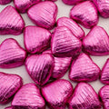 Italian Options Pink Foiled Chocolate Hearts – 100 Piece Wedding Favors