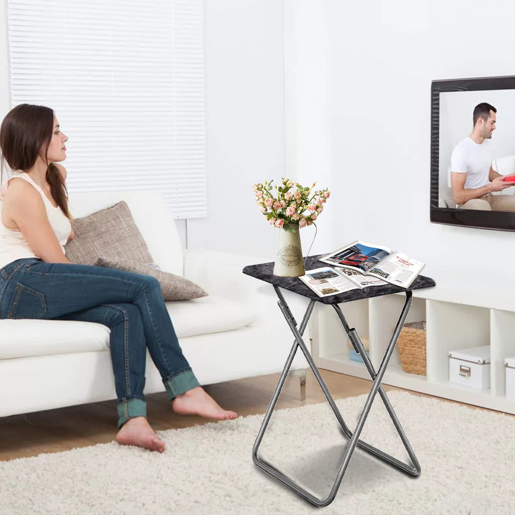 Small Folding Table, Foldable Table, TV Tray Table, Sofa Table, End Table - image 2