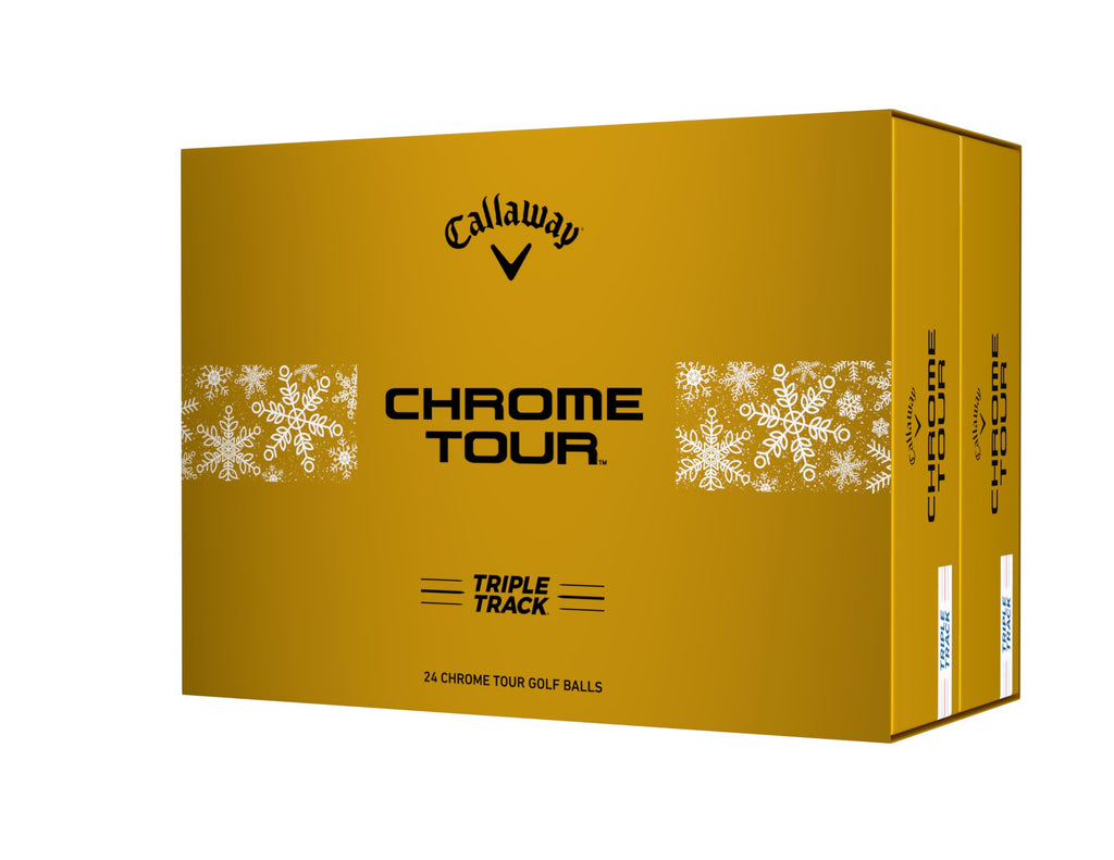 Callaway Chrome Tour 24 Golf Balls – Triple Track Double Dozen Gift Box