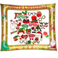Aisszhao Christmas Inflatable Photo Booth Frame with 32 Photo Props