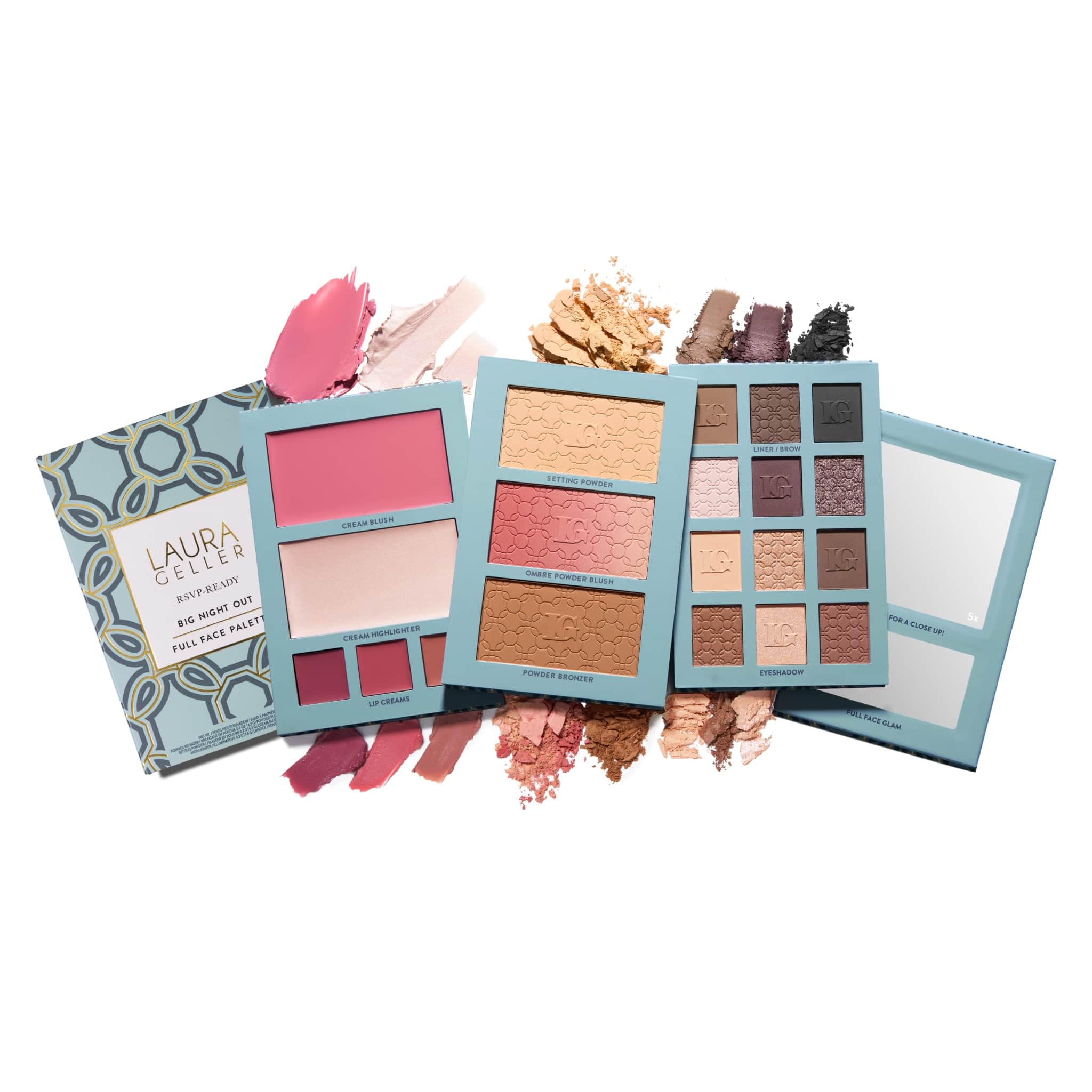 Laura Geller RSVP-Ready Full Face Travel Makeup Palette for Mature Skin