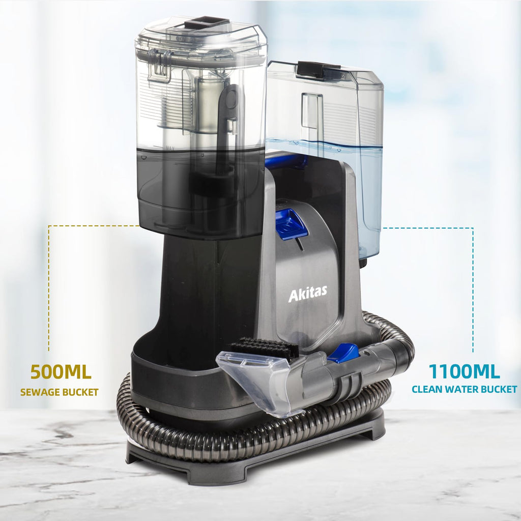 Akitas X6 Spot Cleaner | Portable Carpet Washer for Upholstery & Pet Stains
