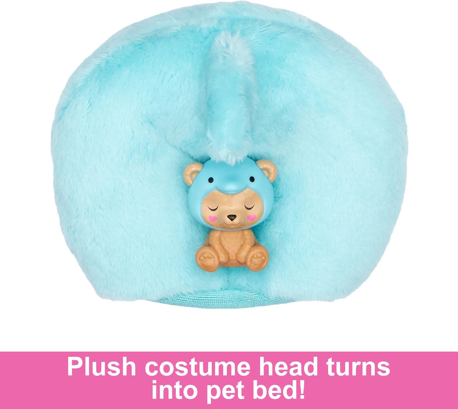 Barbie Cutie Reveal Doll - Teddy Bear in Dolphin Costume with 10 Surprises