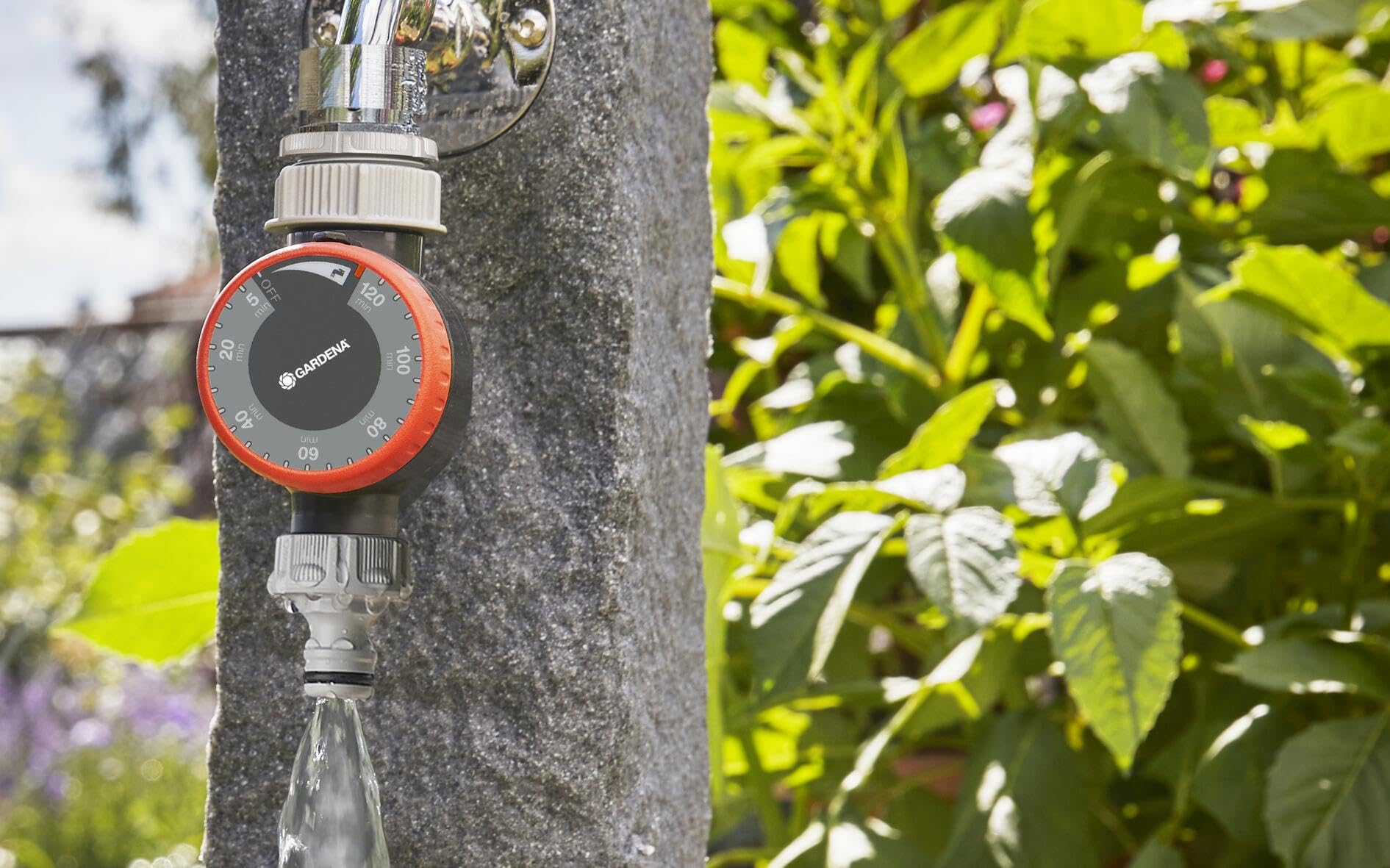 Gardena Water Timer – Automatic Garden Irrigation Clock (5-120 min)