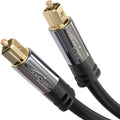 10m TOSLINK Optical Audio Cable - Digital S/PDIF Fibre Optic
