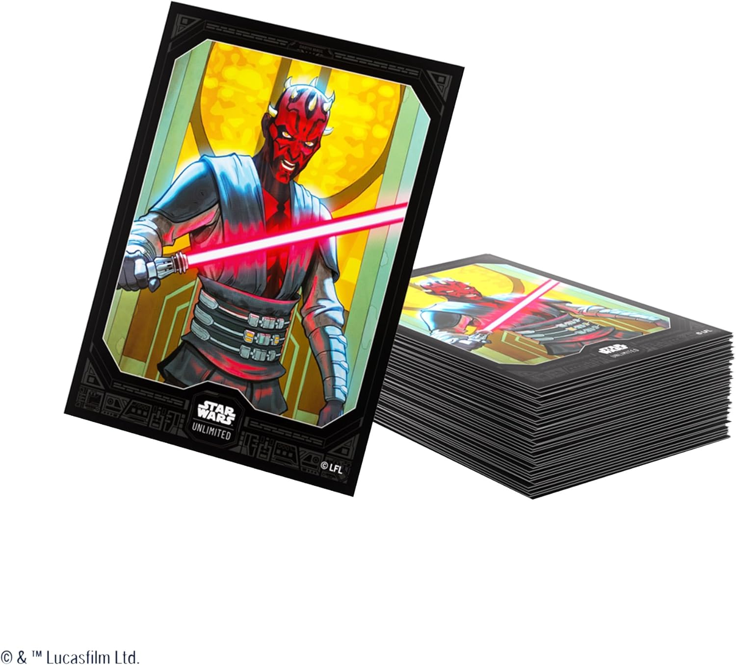 Gamegenic Star Wars: Unlimited Art Sleeves – Darth Maul Matte