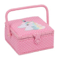 Hobby Gift Childrens Unicorn Sewing Box – Portable Craft Organizer