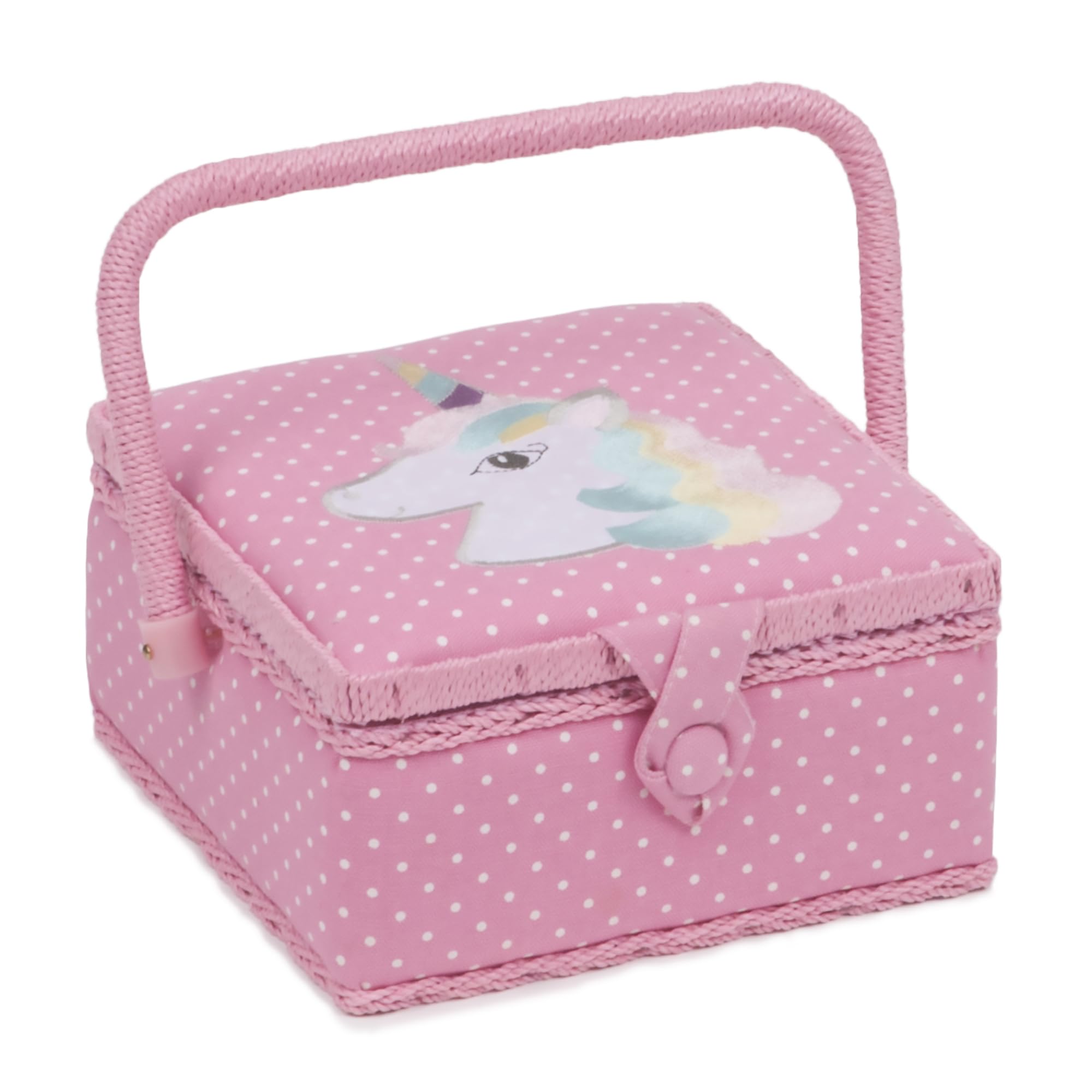 Hobby Gift Childrens Unicorn Sewing Box – Portable Craft Organizer