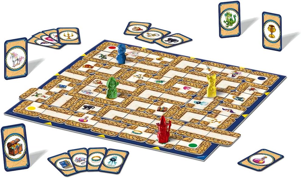 Ravensburger Labyrinth Family Board Game - Strategy Maze Puzzle for Kids