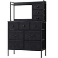 Mintnook 10-Drawer Fabric Dresser | Large Bedroom Chest of Drawers