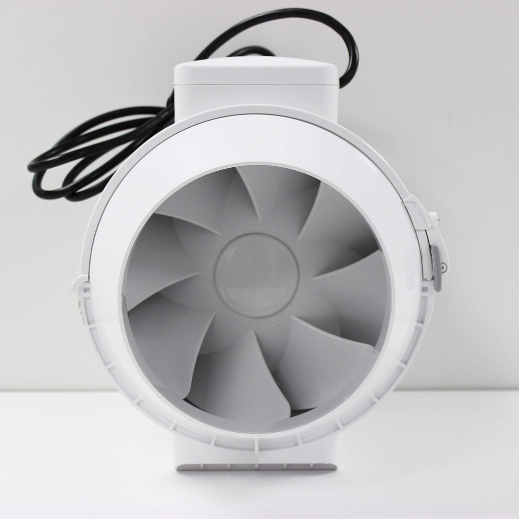 Fantronix 6 Inch Inline Extractor Fan | 150mm Mixed Flow Grow Room Fan