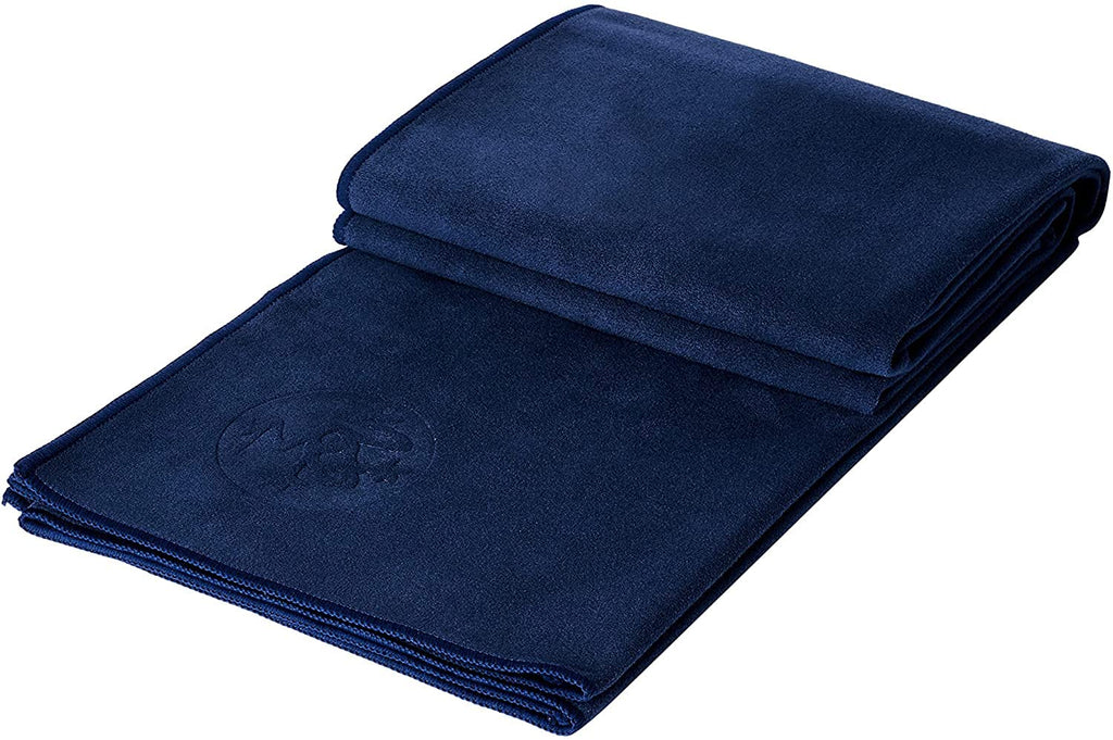Manduka eQua Yoga Mat Towel – Non-Slip Microfiber Moisture Wicking