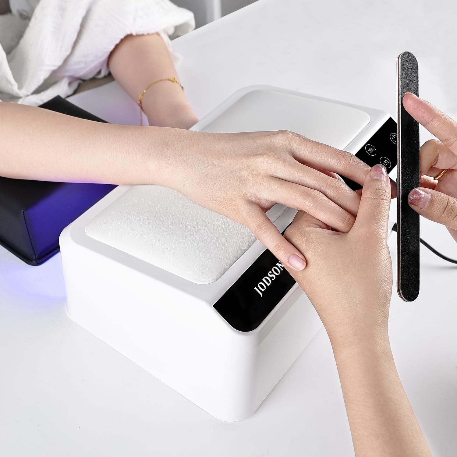 JODSONE UV LED Nail Lamp – 72W Professional Gel Polish Dryer with 4 Timers