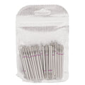 50pcs Flame Nail Drill Bits – Carborundum Cuticle Remover Set
