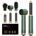 Jolof Store 5-in-1 Hair Styler | Ionic Hot Air Brush & Blow Dryer Set