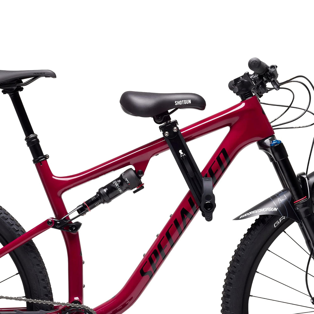 Shotgun Front Mounted Kids Bike Seat for Mountain Bikes – Easy Install