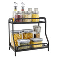 Womanht 2-Tier Countertop Organizer – Metal Kitchen & Bathroom Shelf