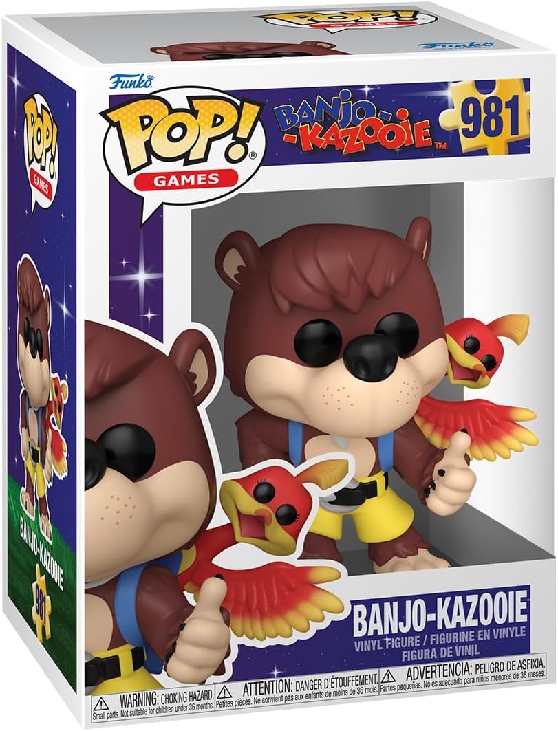 Funko Pop! Games: Banjo-Kazooie – Banjo 3.75" Vinyl Figure