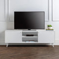 Julian Bowen Moritz TV Unit for up to 65" TVs, White - H58 x W176.5cm - image 1