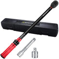 ATsafepro 1/2 Inch Torque Wrench Set, 20-230Nm with 3/8" Adapter