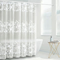 Jolof Store Floral PEVA Shower Curtain – Waterproof Mold Resistant Liner