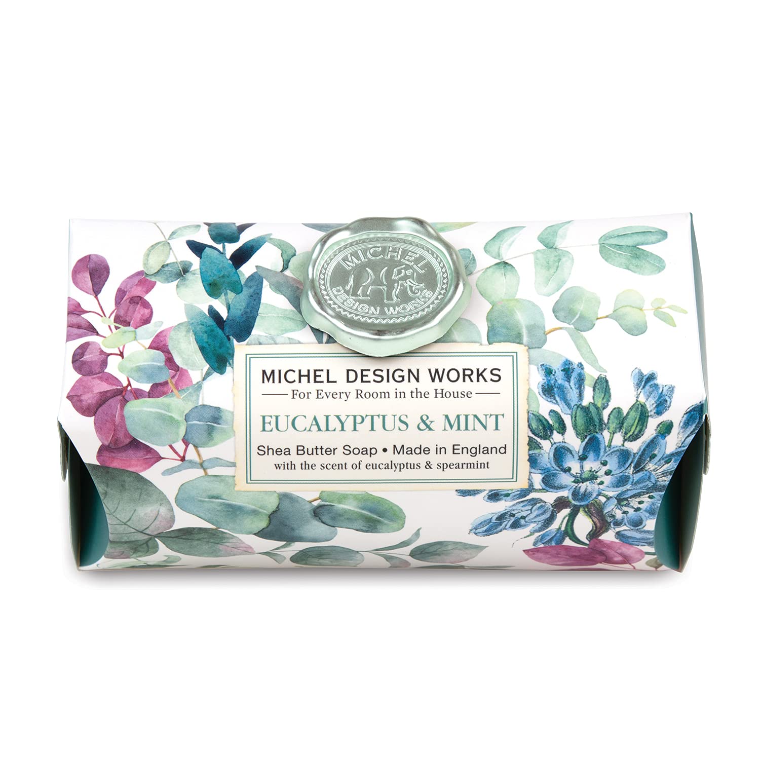Michel Design Works Eucalyptus & Mint Large Bath Soap Bar | 8.7 oz