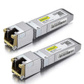 10Gtek 10GBase-T SFP+ RJ-45 Copper Transceiver for Cisco & Ubiquiti (2 Pack)