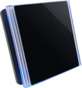 CubeTECH CTQF100t Smart LED Bathroom Extractor Fan | Black Glass Timer