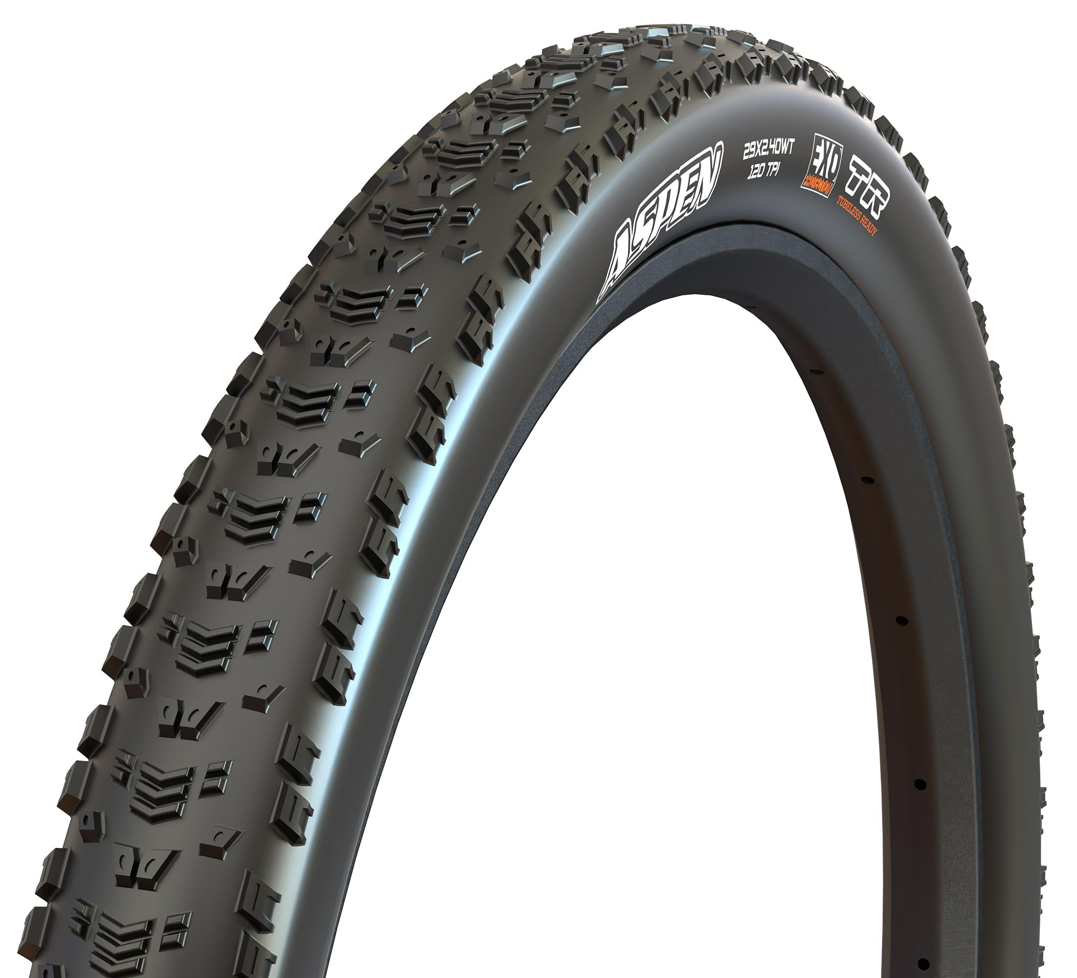 Maxxis Aspen MTB Tyre – Dual Compound EXO TR Folding 29 x 2.25-Inch