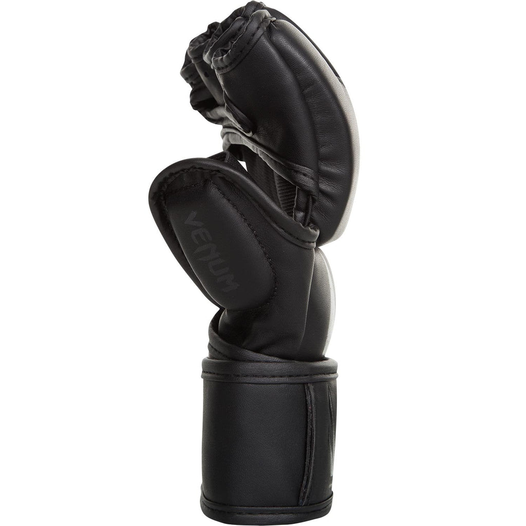 Venum Challenger MMA Gloves – Matte Black Layered Foam Sparring Gear