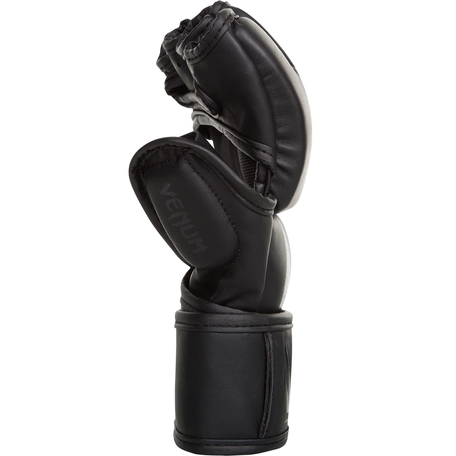 Venum Challenger MMA Gloves – Matte Black Layered Foam Sparring Gear