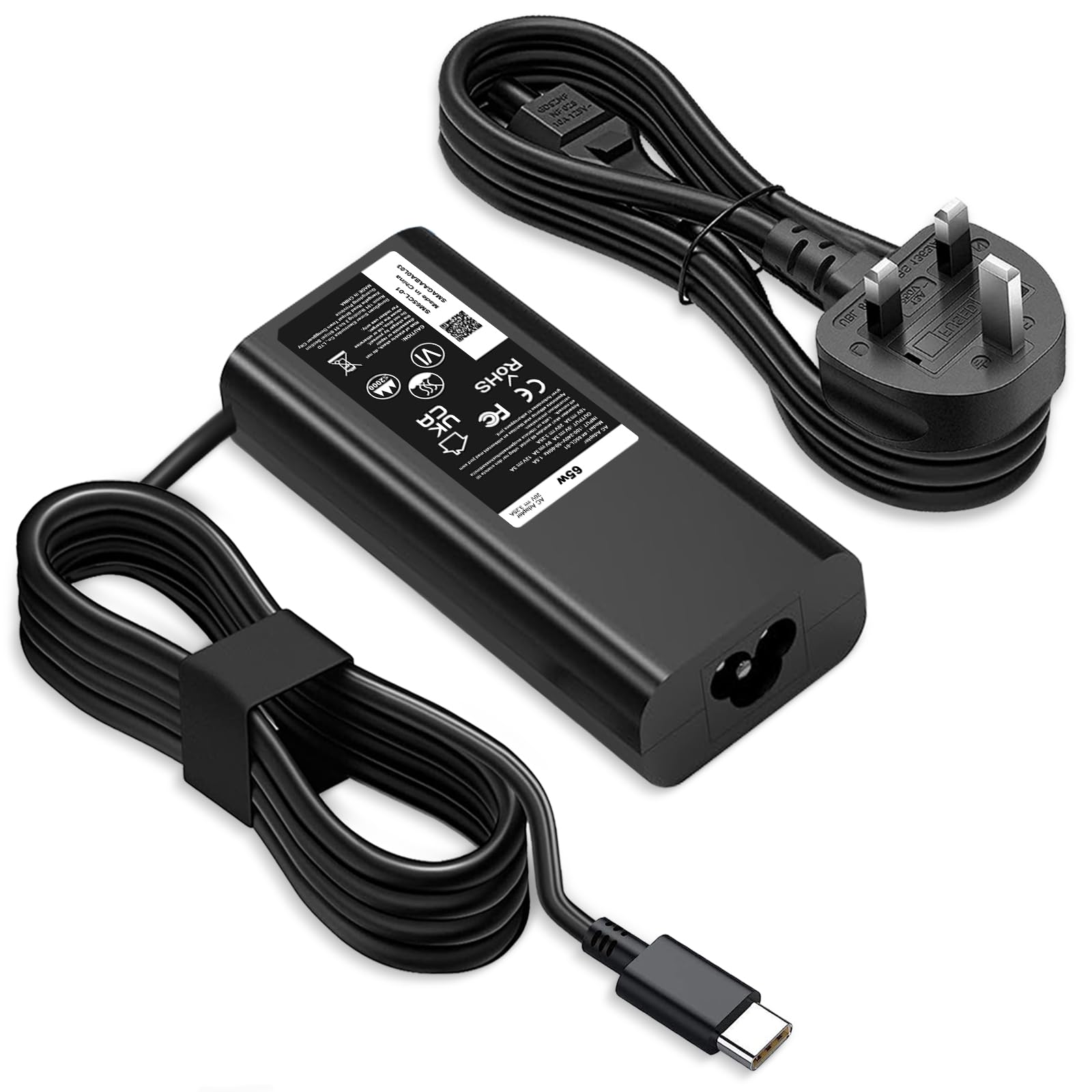 ELEHILS 65W USB C Laptop Charger for Dell Latitude, XPS & Inspiron