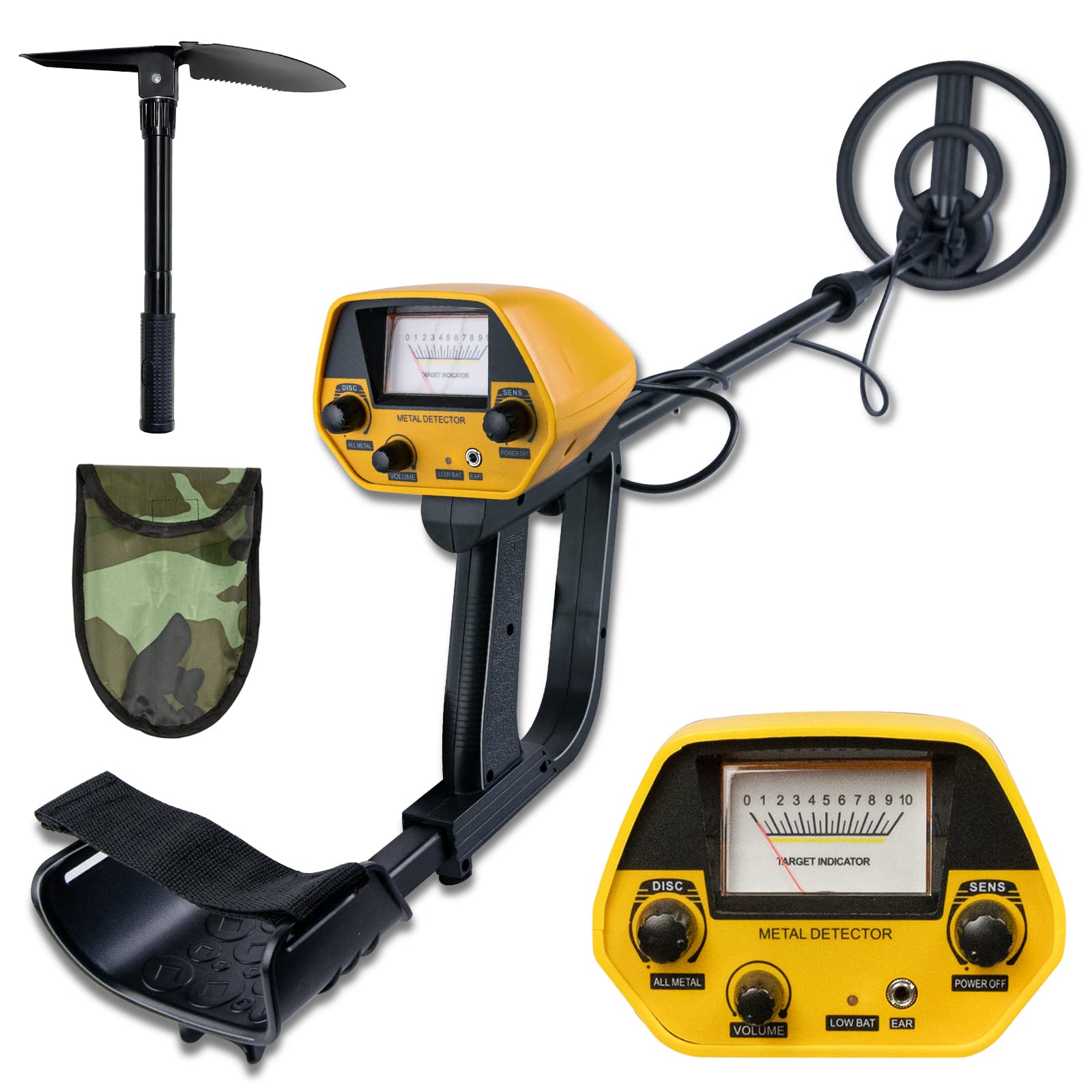 Voilamart Metal Detector - Waterproof Gold Digger for Adults and Kids
