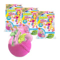 INKEE Galupy Unicorn Bath Bombs for Kids - 3 Pack with Surprise Figures