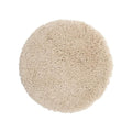 Spirella Round Shower Mat – Grey Microfiber Bath Rug, Highland Collection