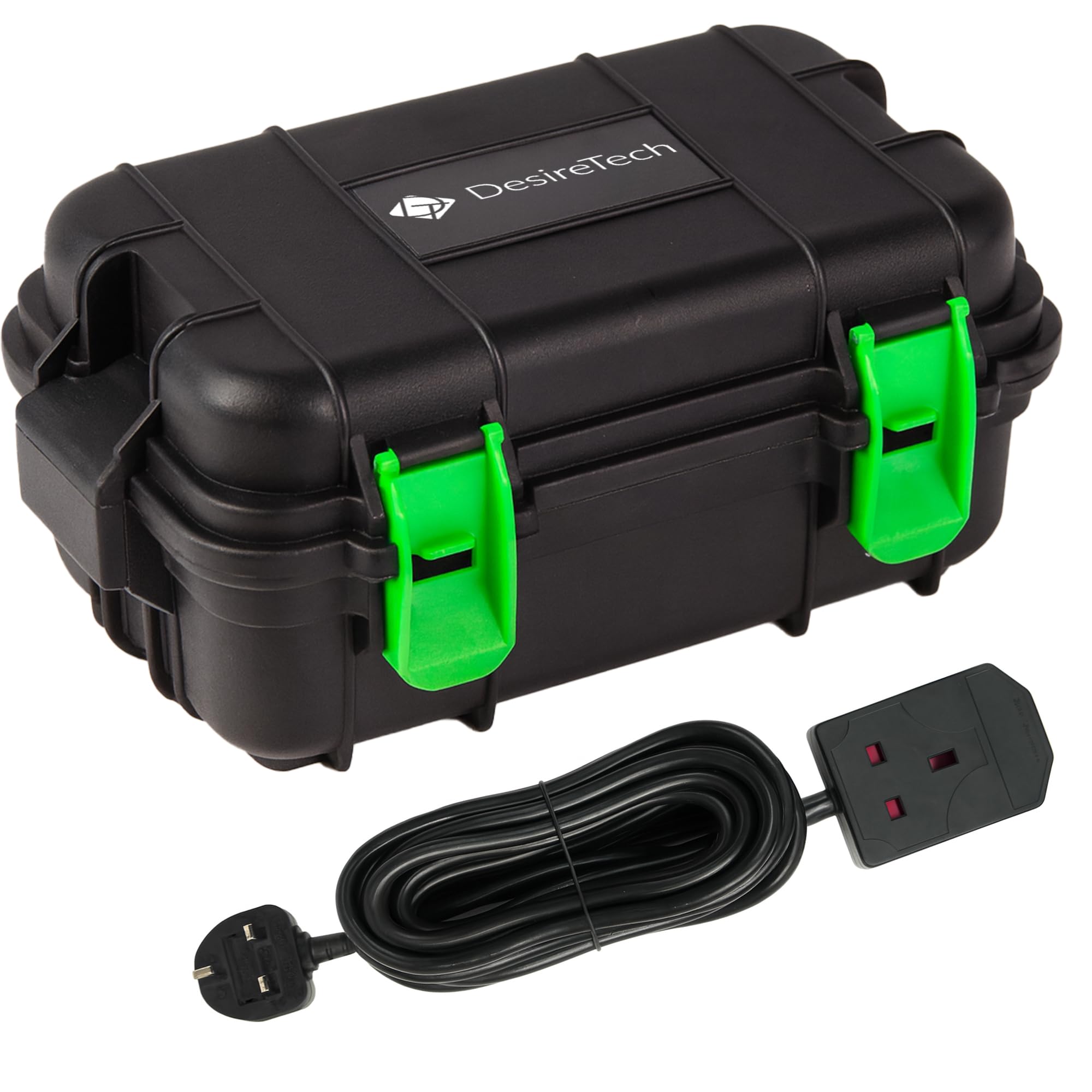 Desiretech IP54 Weatherproof Outdoor Electric Box with 10m Extension Lead