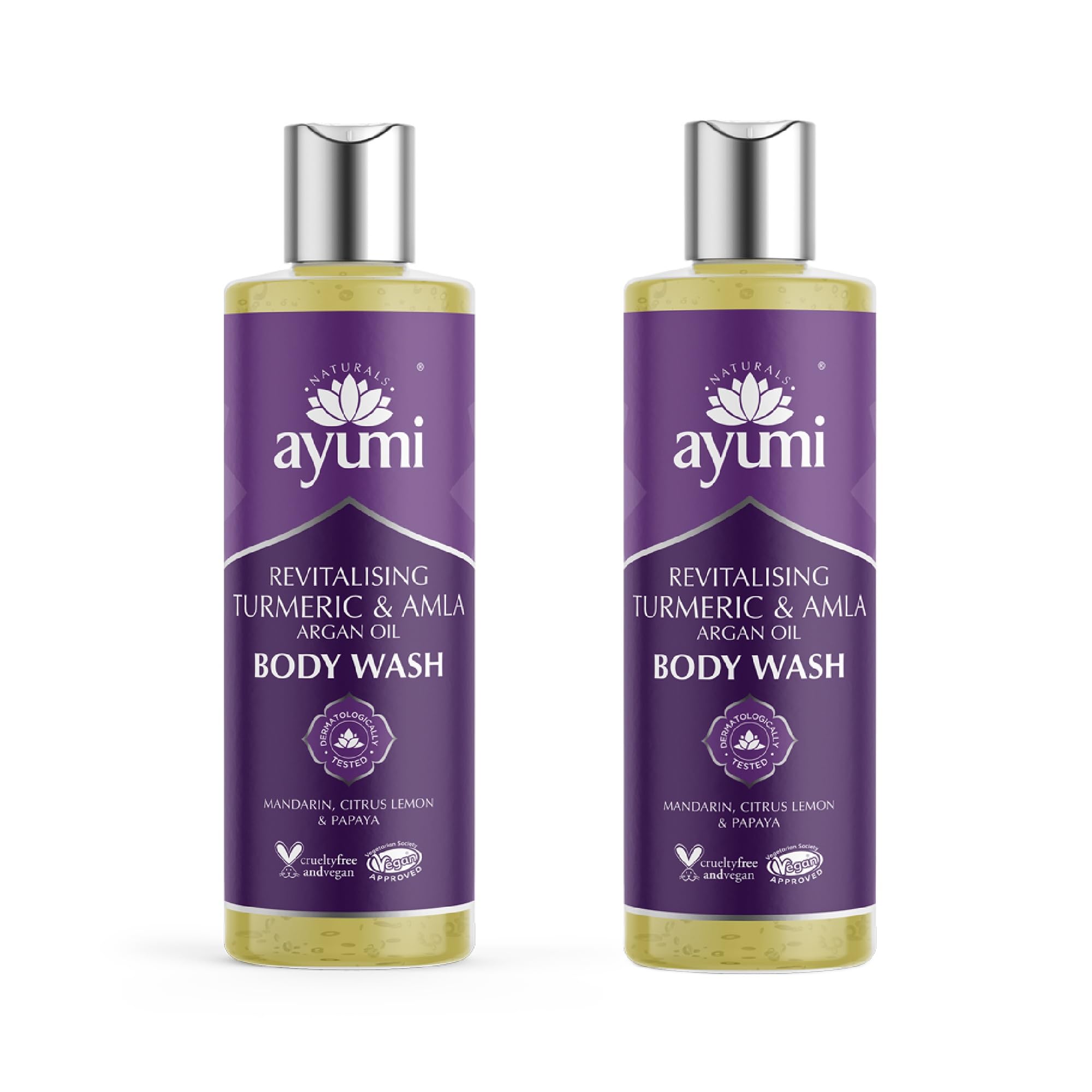 Ayumi Turmeric Body Wash | Hydrating Natural Cleanser for Sensitive Skin