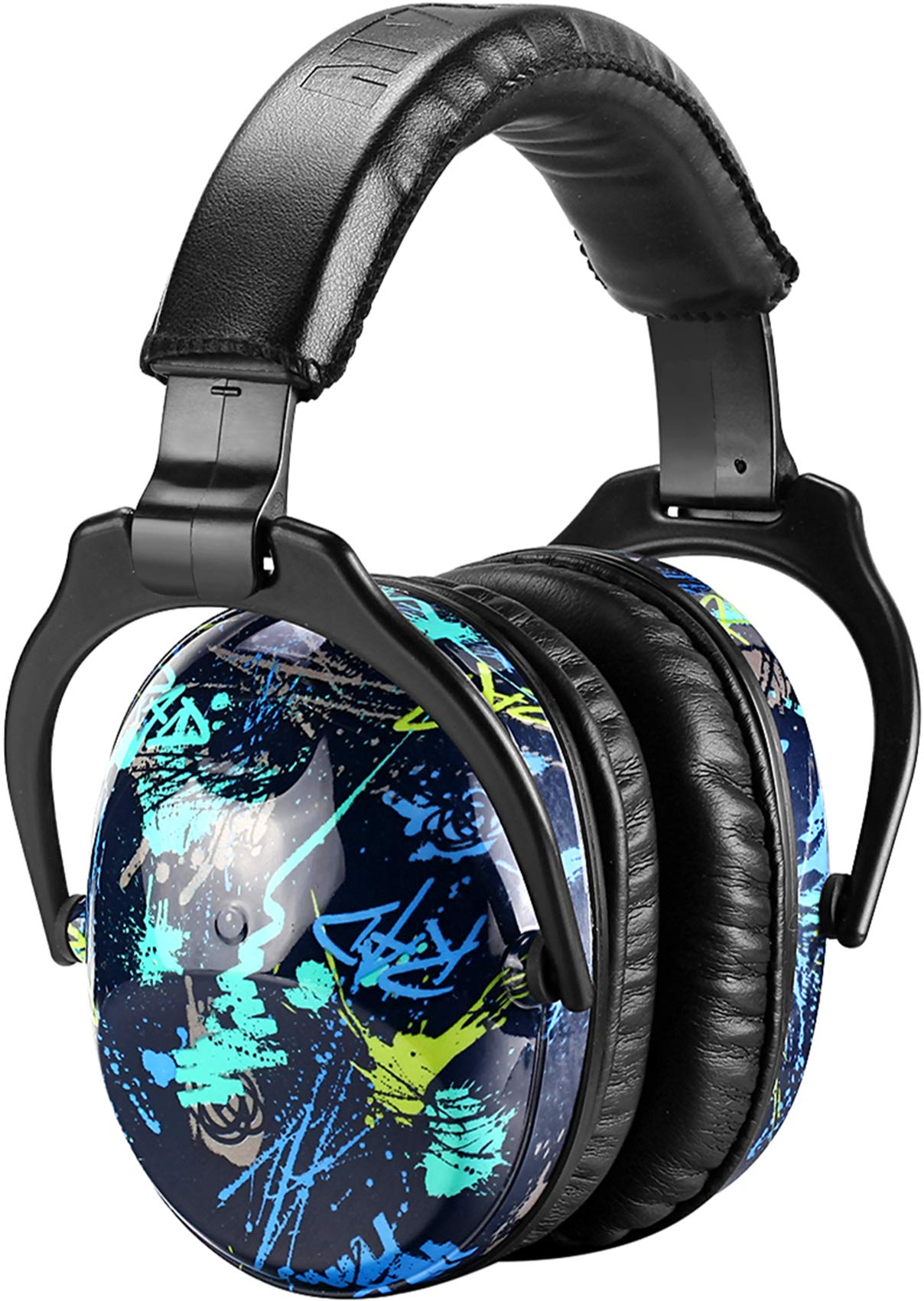 ZOHAN 030 Kids Hearing Protection Earmuffs for Sensory Issues – Graffiti