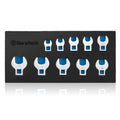 DURATECH 10-Piece 3/8" Drive Crowfoot Wrench Set | Metric 10-19mm