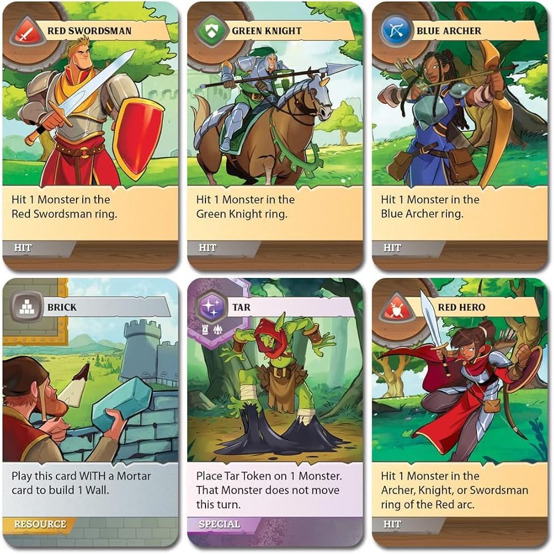 Fireside Games Castle Panic 2nd Edition | Cooperative Fantasy Board Game