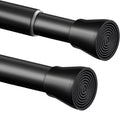 Jolof Store Extendable Shower Curtain Tension Rod, Black, 190-410cm