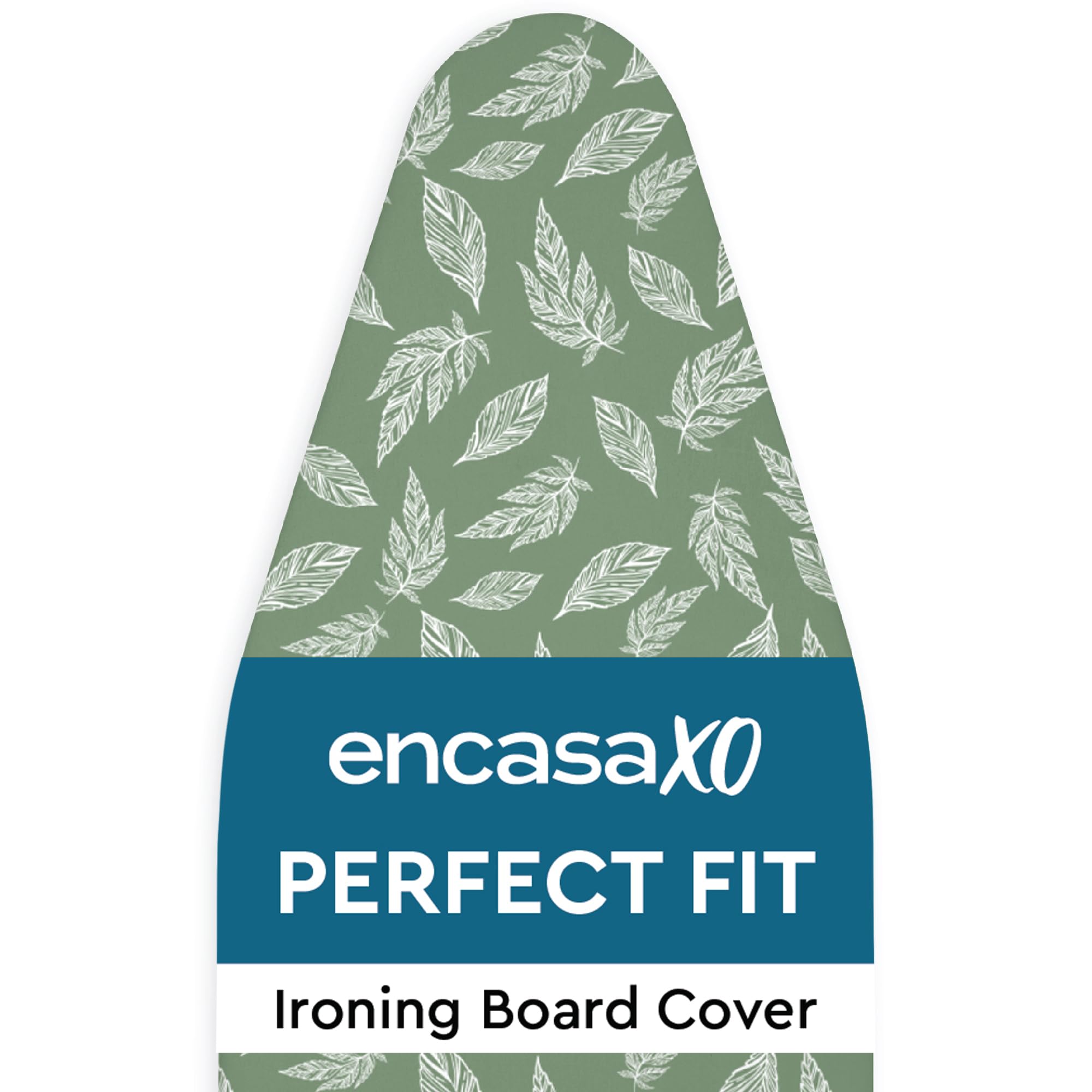 Encasa XO Ironing Board Cover 125x39cm – Heat Reflective Felt Pad