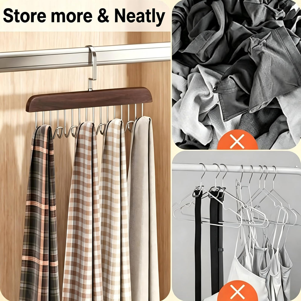2 Pack Non-Slip Wooden Skid-Proof Belt Holder - image 5