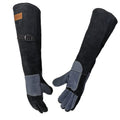 WZQH 23.6" Leather Animal Handling Gloves | Bite & Scratch Resistant