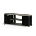 Furinno TV Stand Entertainment Center with Storage Drawers - French Oak