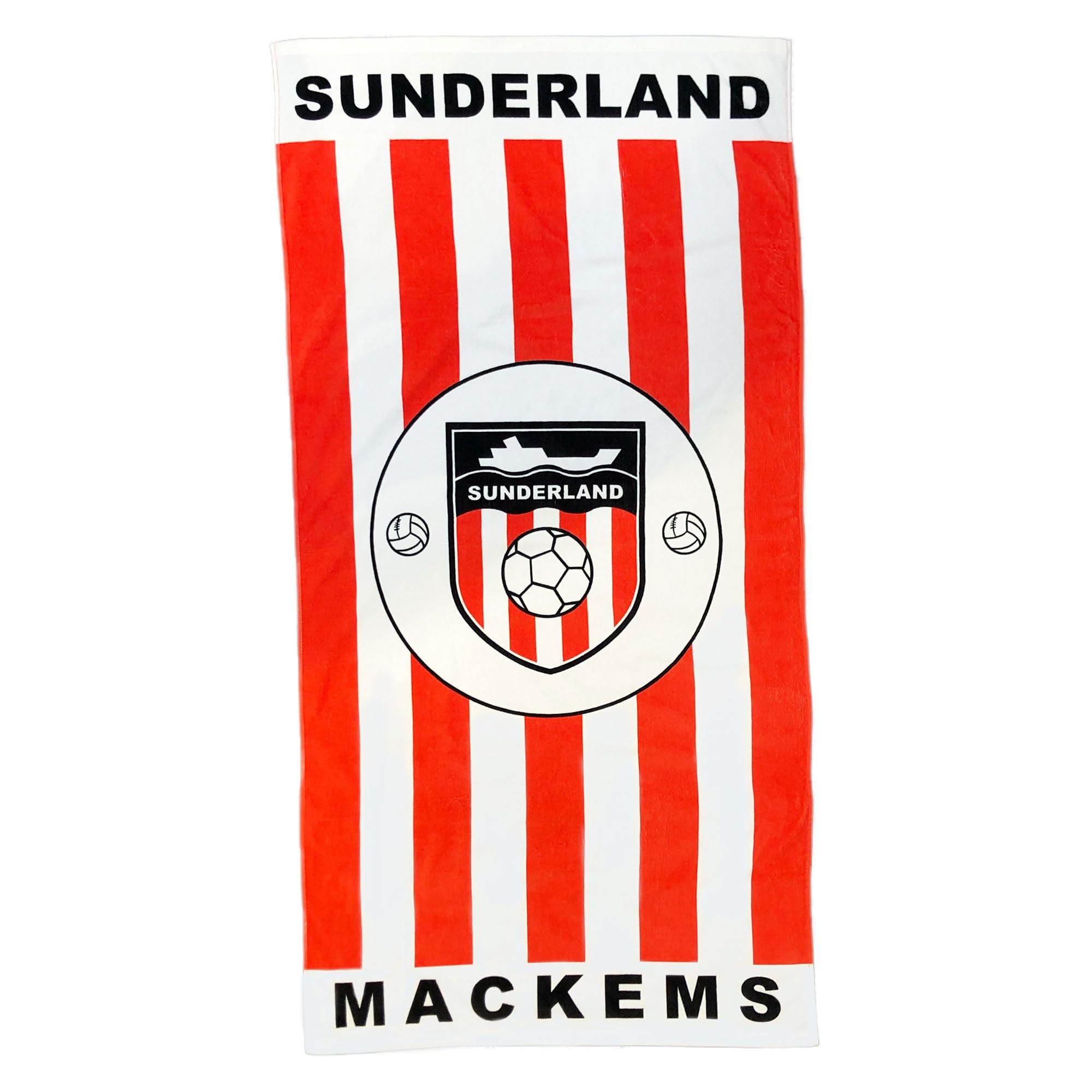 Sunderland Mackems Giant Beach Towel | 100% Cotton | 150cm x 75cm